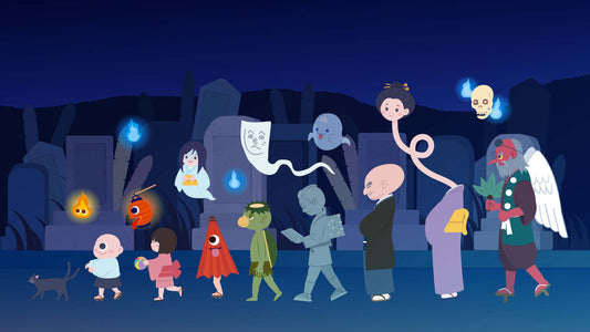 Mysteries! Not human, not animal, not ghost, but "Yokai."