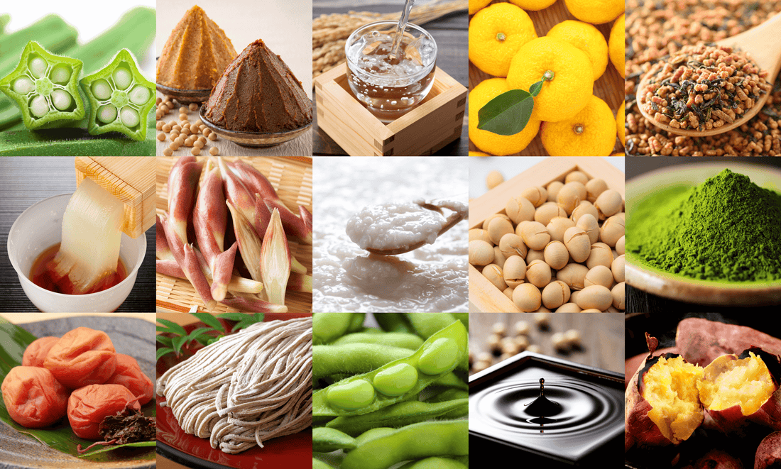 Japan has many "superfoods" that support the Japanese diet.