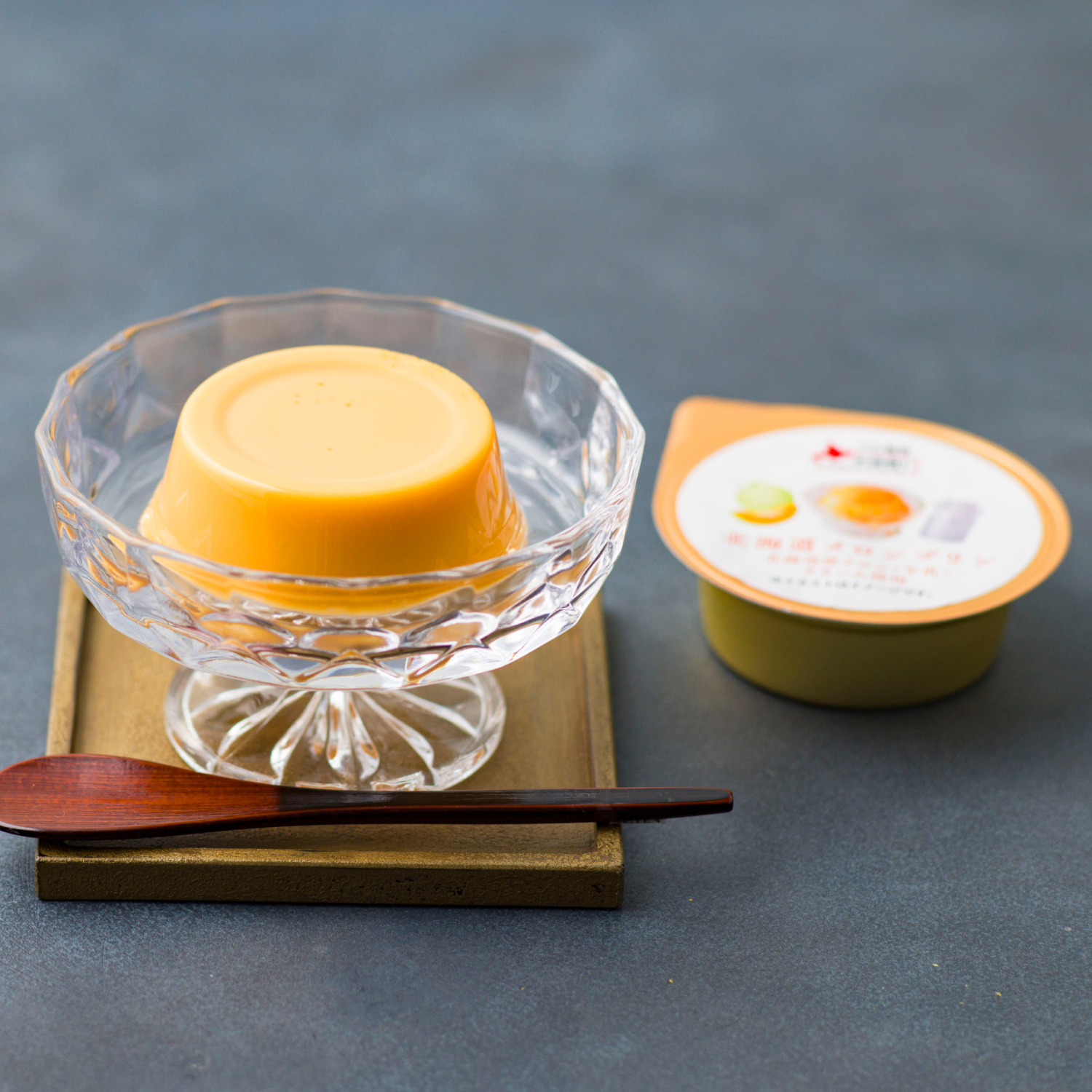 <strong>Hokkaido melon pudding</strong>